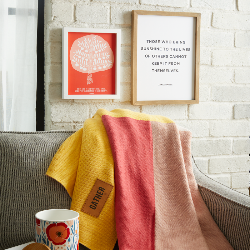 Color block throw new arrivals