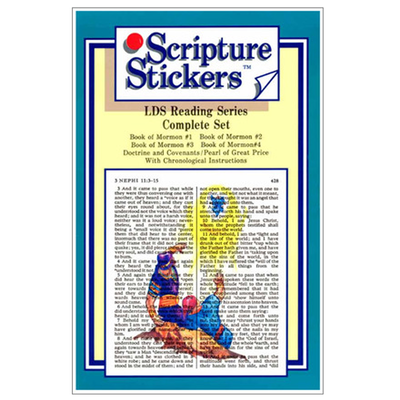 Scripture Stickers: LDS Complete Reading Series