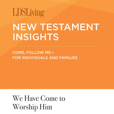 New Testament Insights from Come Follow Me—For Individuals and Families: Luke 2; Matthew 2 · January 14-20, 2019