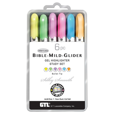 Bible Mild Glider Highlighter Set