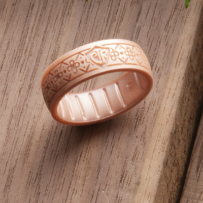 Silicone Celtic Wrap Rose Gold CTR Ring