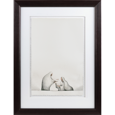 Love's Pure Light, Holy Family (30x22 Framed)