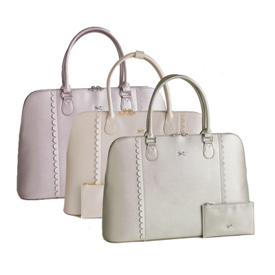 Pearl Scalloped Temple Bag