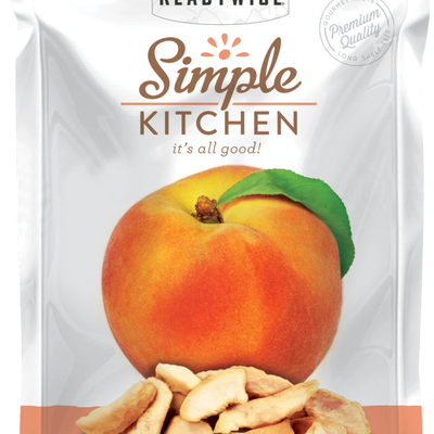 Simple Kitchen Freeze-Dried Peaches
