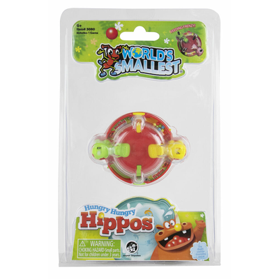 World's Smallest Hungry Hungry Hippo Game