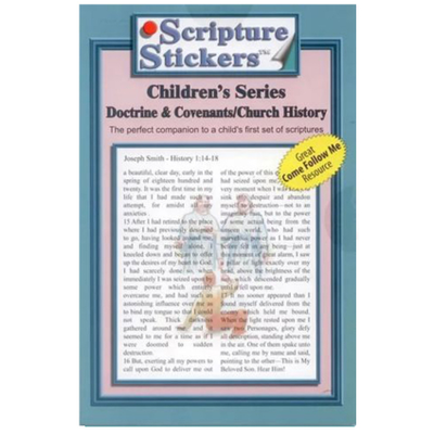 Children's Doctrine and Covenants Scripture Stickers