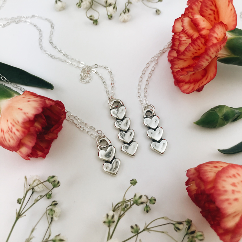 Two Hearts Forever Necklace