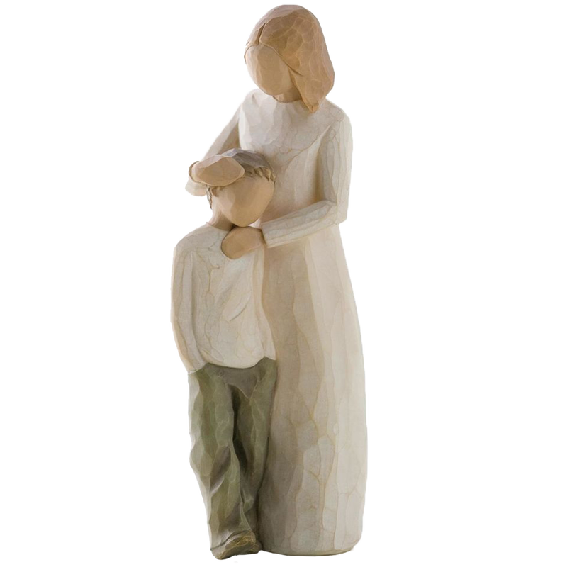 Mother and Son Figurine, , large image number 0
