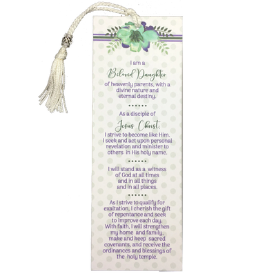 Young Women Theme Bookmark