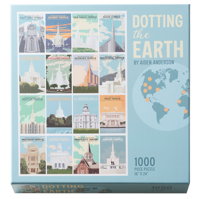 Dotting the Earth 1000 Piece Puzzle