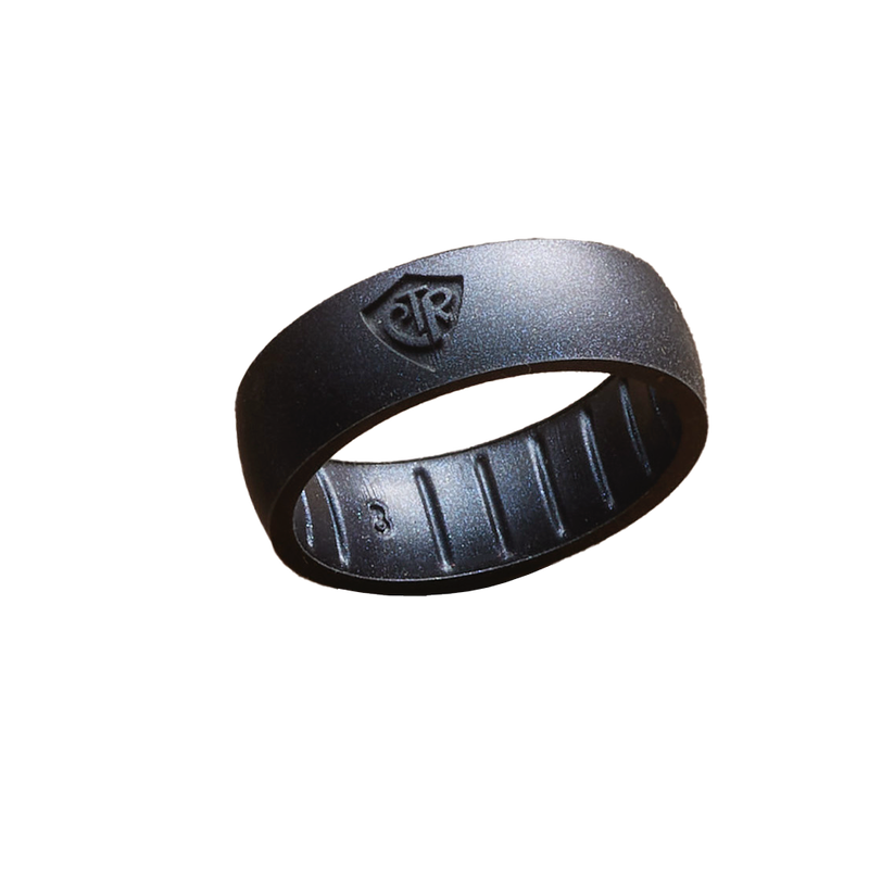 Silicone Black Pearl CTR Ring