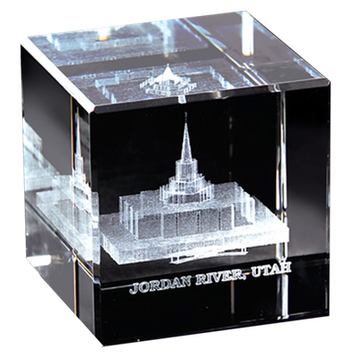 Crystal Cube Jordan River Temple
