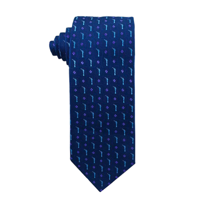 Men's Navy Blue Angel Moroni Necktie