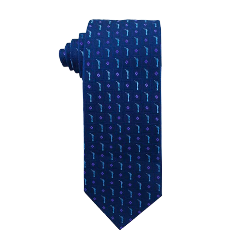 Men's Navy Blue Angel Moroni Necktie, , large image number 0