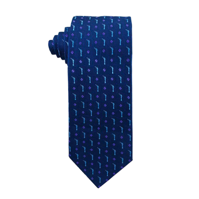 Men's Navy Blue Angel Moroni Necktie