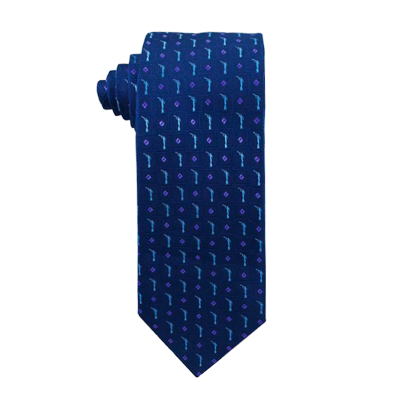 Men's Navy Blue Angel Moroni Necktie, , large image number 0