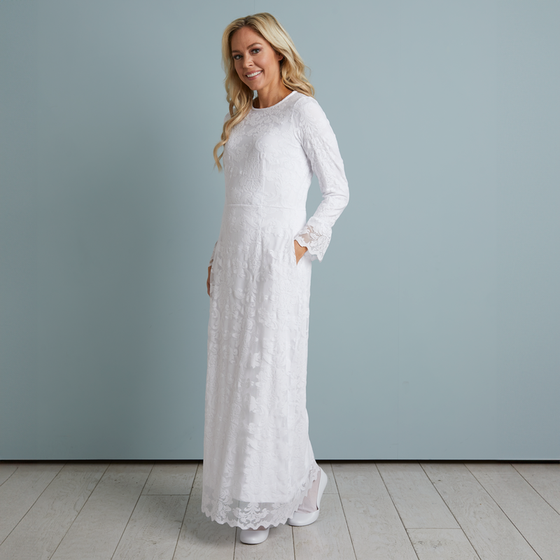 Deseret book white dresses top
