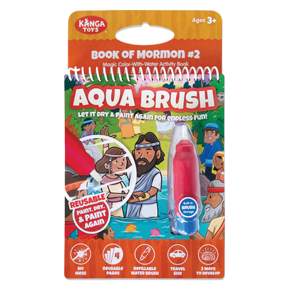 Book of Mormon, Vol. 2 Aqua Brush Activity Book