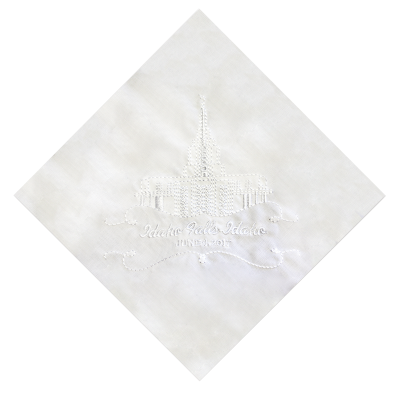 Men's Idaho Falls Temple Handkerchief, , large image number 0