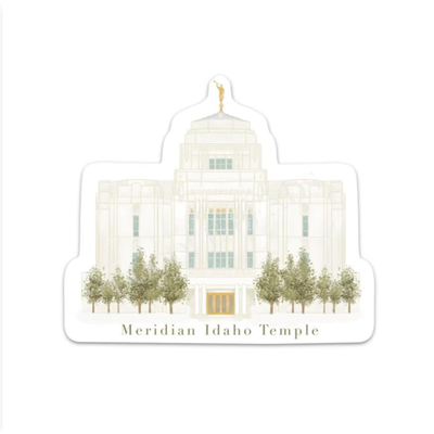 Meridian Temple Sticker