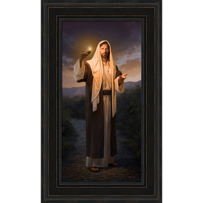 Lead, Kindly Light (26x43 Framed Giclee Canvas)