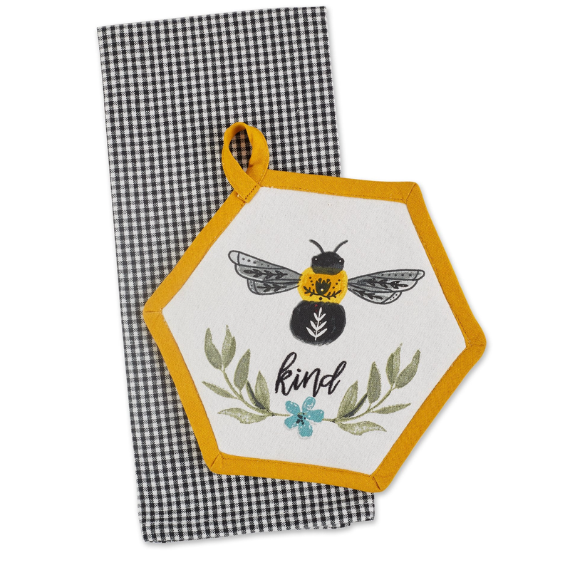Sweet Bee Potholder Gift Set, , large image number 0