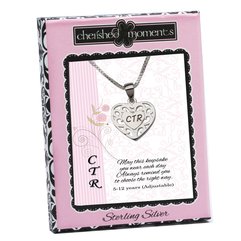 CTR Heart Necklace, , large image number 1