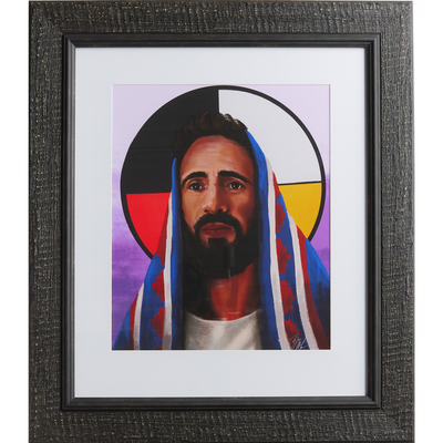 The Savior to All Nations (27x24 Framed Paper Print)