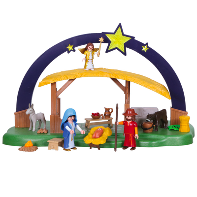 Light-up Playmobil Nativity