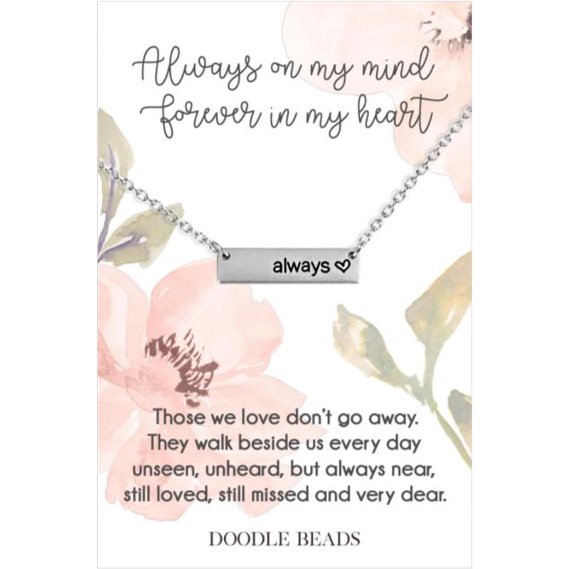 Always On My Mind Necklace