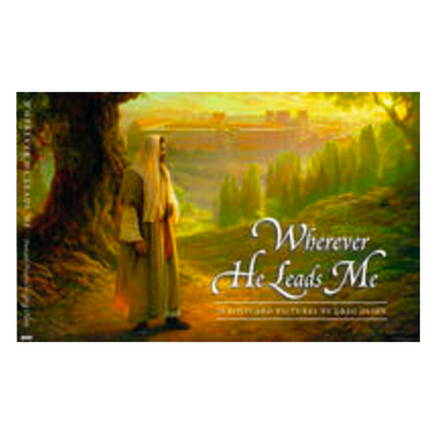 Wherever He Leads Me Postcard Set