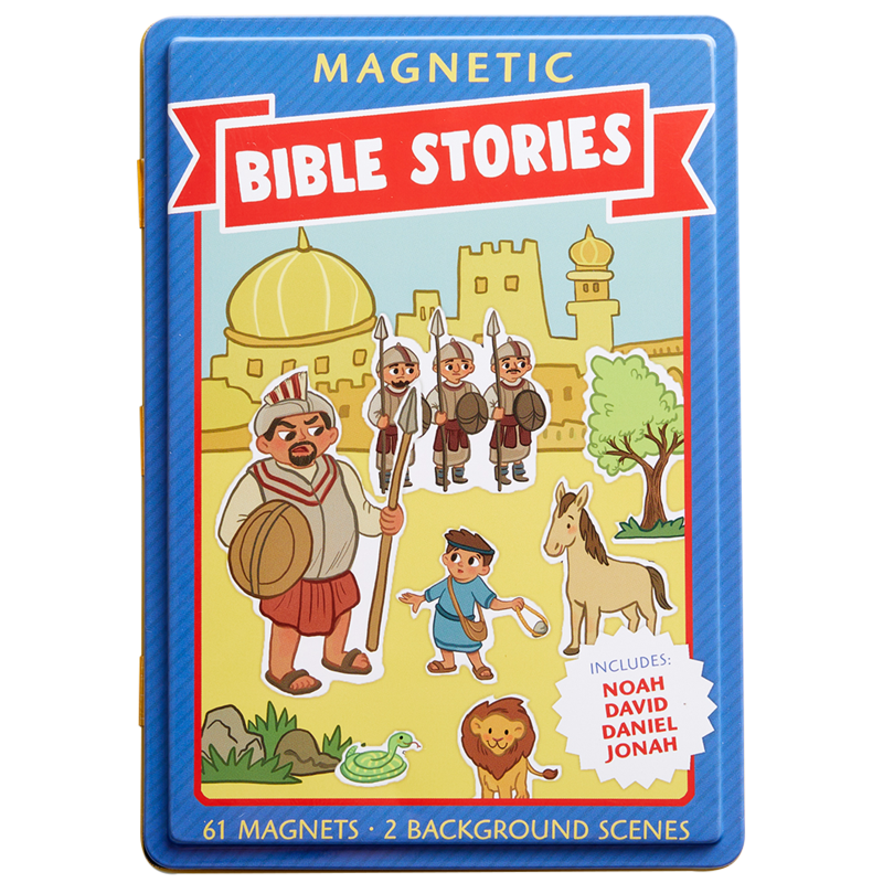 Bible Stories Magnetic Tin, , large image number 1