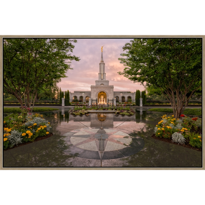 Covenant Path Temple: Sacramento Temple (30x41 Framed Art)