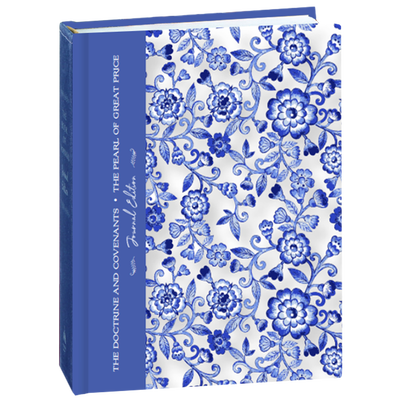 The Doctrine and Covenants and Pearl of Great Price, Journal Edition, Blue Floral (No Index)