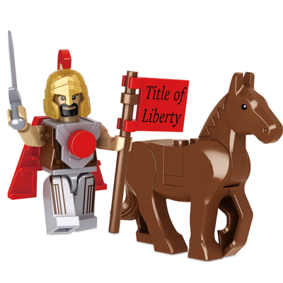 Captain Moroni Figurine Brick Set