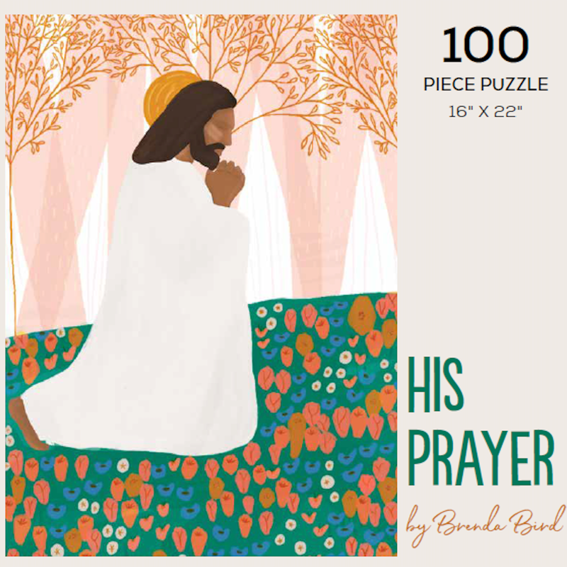 His Prayer 100 Piece Puzzle, , large image number 0