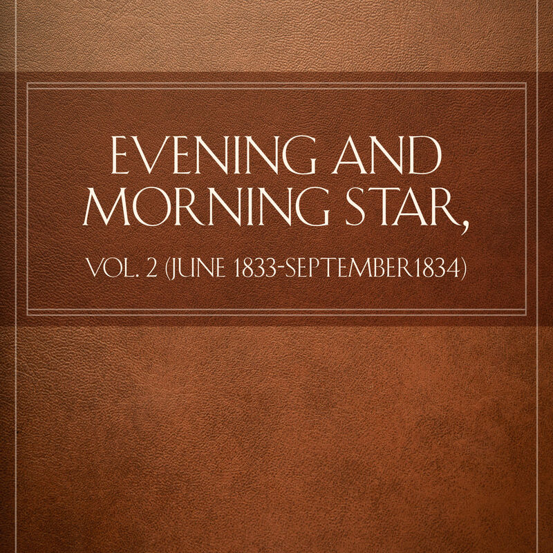 Evening and Morning Star, Vol. 2, , large image number 0