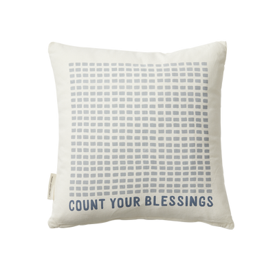 Count Your Blessings Pillow