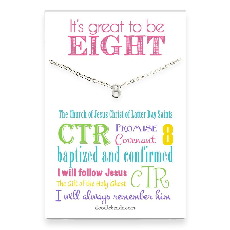 It's Great to Be Eight Necklace, , large image number 1