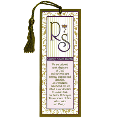 Charity Never Faileth Bookmark