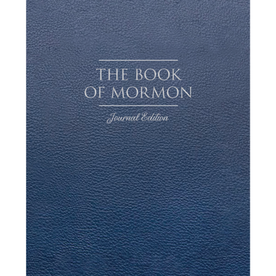 The Book of Mormon, Journal Edition, Faux Leather Lined (No Index)