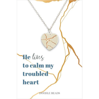 Troubled Heart Necklace