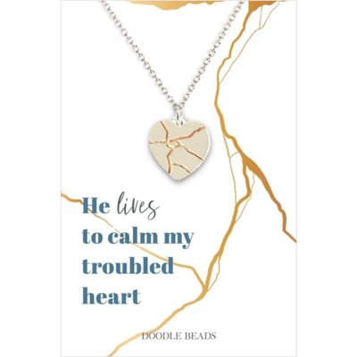 Troubled Heart Necklace