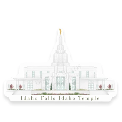 Idaho Falls Temple Sticker