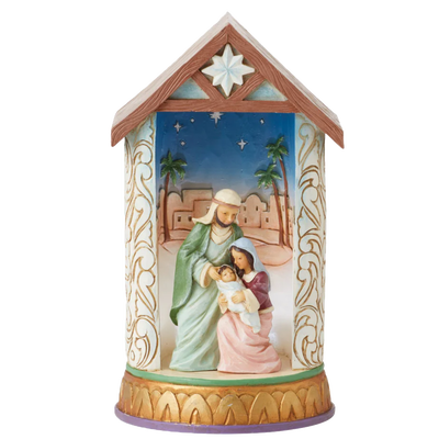 Light-up Heartwood Creek Nativity Scene
