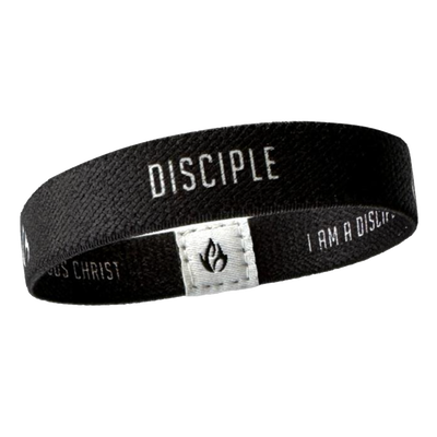 I Am a Disciple 2024 Youth Theme Reversible Woven Bracelet