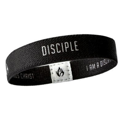 I Am a Disciple 2024 Youth Theme Reversible Woven Bracelet