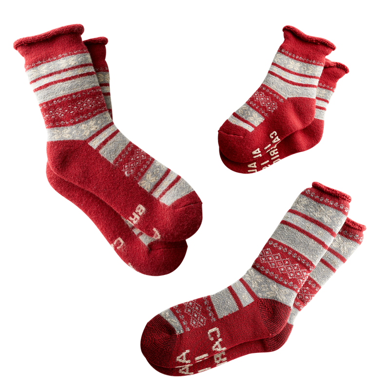 All is Calm All is Bright Christmas Socks