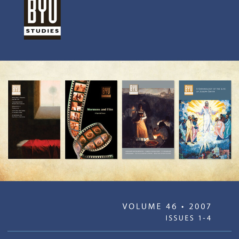 BYU Studies Vol. 46: Issues 1-4, , large image number 0
