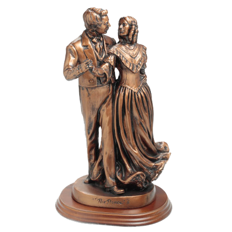 Joseph and Emma Dancing Statue, , large image number 0
